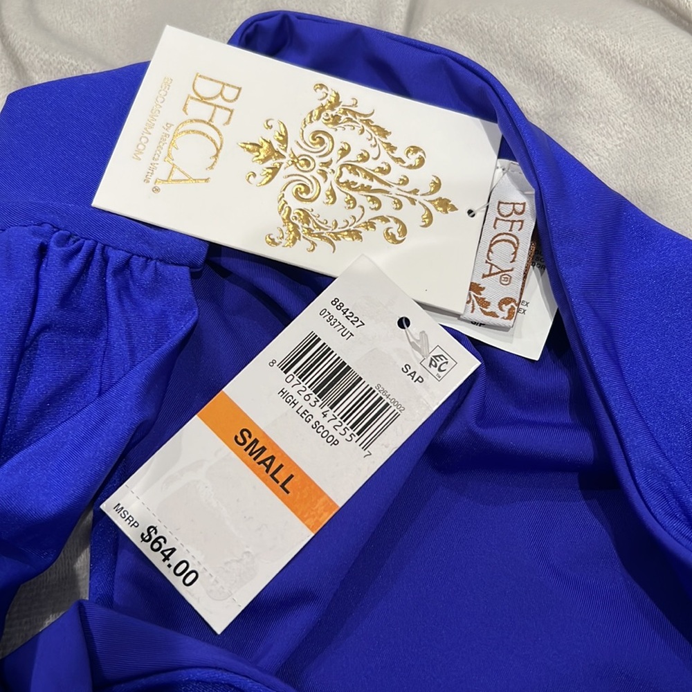 BNWT Royal blue, Becca Bikini set - Picture 5 of 8
